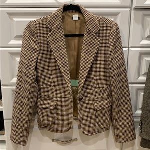 Jcrew tweed blazer
